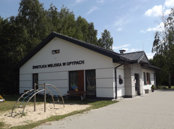 Świetlica w Opypach.